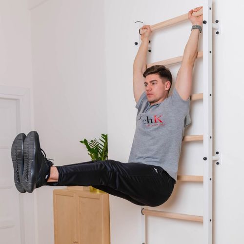 Гимнастическа стълба BenchK, бяла BK-700W