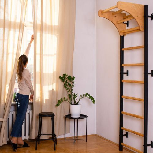 Стълба за гимнастика BenchK черна BK-711B