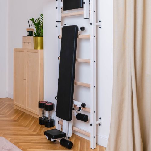 Стълба за гимнастика BenchK, бяла BK-723W