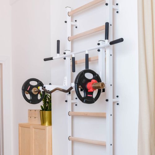 Стълба за гимнастика BenchK, бяла BK-731W