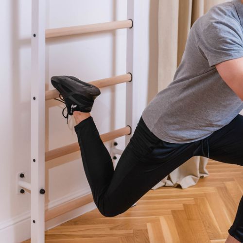 Стълба за гимнастика BenchK, бяла BK-731W