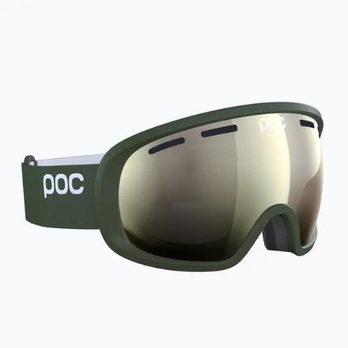 Очила за ски POC Fovea epidote green/partly sunny ivory