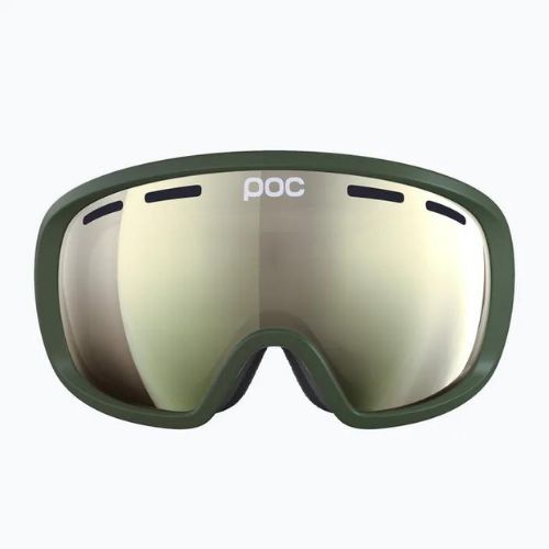 Очила за ски POC Fovea epidote green/partly sunny ivory