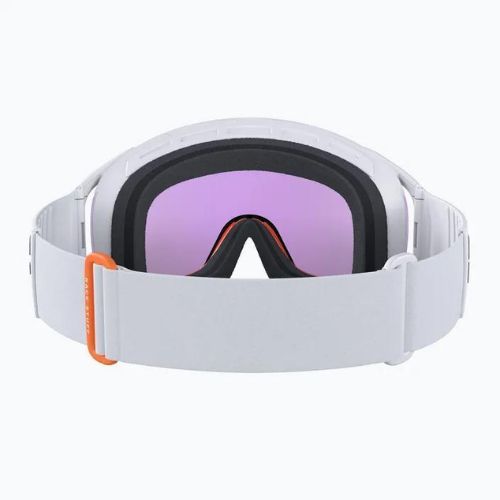 Ски очила POC Zonula Race hydrogen white/zink orange/partly blue
