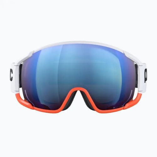 Ски очила POC Zonula Race hydrogen white/zink orange/partly blue