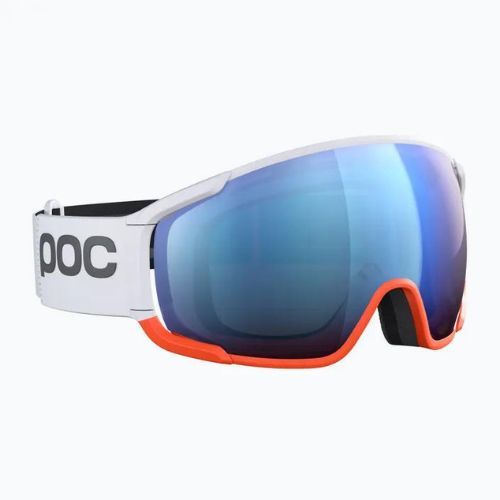 Ски очила POC Zonula Race hydrogen white/zink orange/partly blue