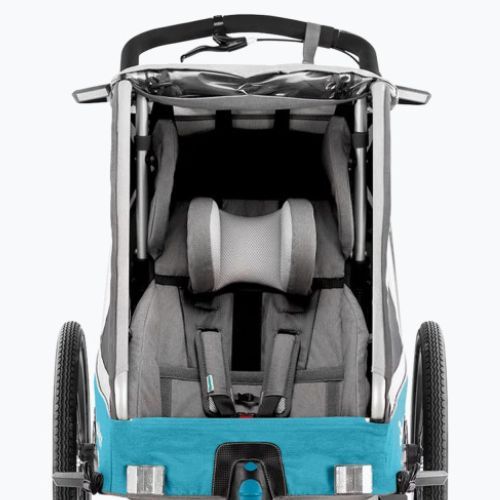 Qeridoo Kidgoo 1 Спортно ремарке за едноколесни велосипеди синьо Q8S-20-P