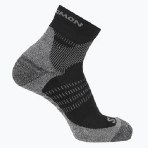 Salomon X Ultra Access Quarter трекинг чорапи 2 чифта антрацит/черно