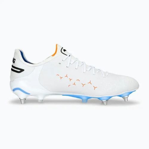 PUMA King Ultimate MXSG мъжки футболни обувки puma white/puma black/blue glimmer/ultra orange