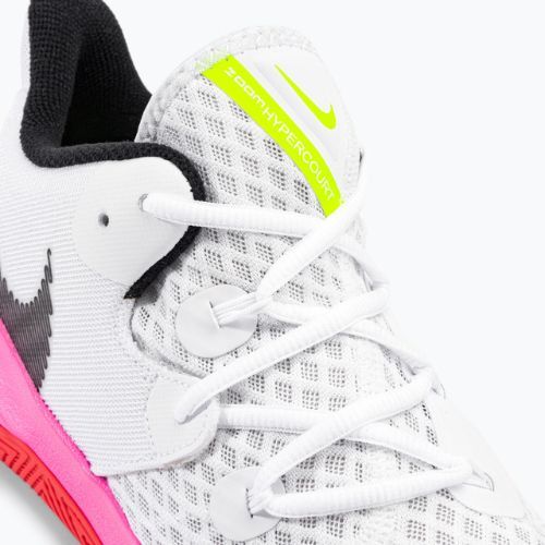 Обувки за волейбол Nike Zoom Hyperspeed Court SE бели/черни/яркочервени