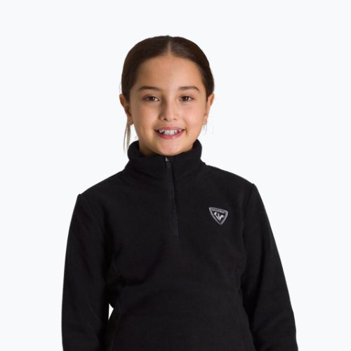 Rossignol Girl Детски ски суитшърт Fleece черен