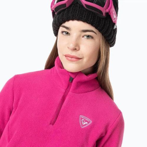 Rossignol Girl Детски ски суитшърт с полар Orchid pink