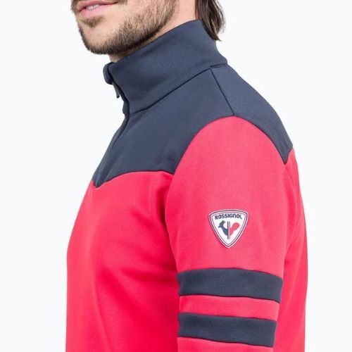 Мъжка термоактивна блуза Rossignol Resort 1/2 Zip sports red