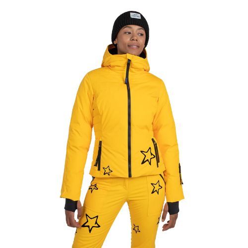 Дамско ски яке Rossignol Stellar Down yellow