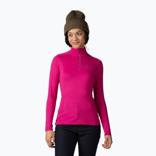 Дамска термоактивна блуза Rossignol Classique 1/2 Zip orchid pink