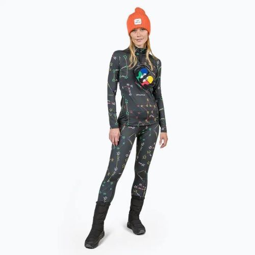 Дамска термоактивна блуза Rossignol Booster 1/2 Zip Top 100 black