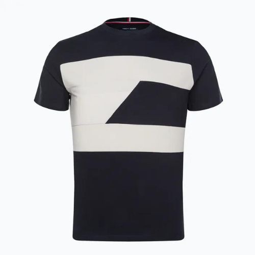 Мъжка тренировъчна тениска Tommy Hilfiger Colorblocked Mix Media S/S blue
