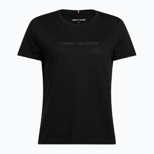 Tommy Hilfiger Performance Mesh Tee black дамска тениска за тренировка