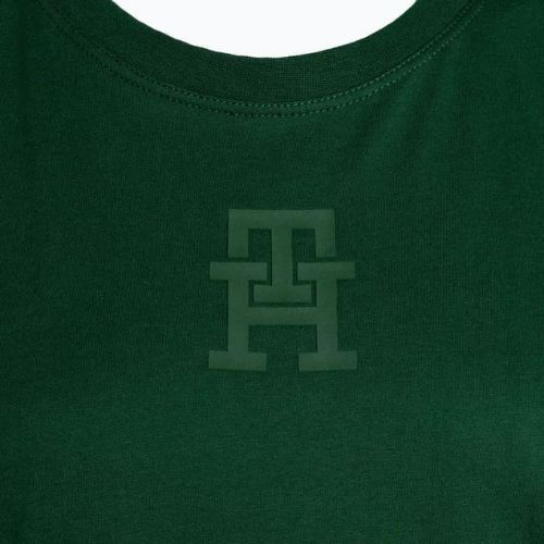 Дамска тренировъчна риза Tommy Hilfiger Regular Th Monogram green