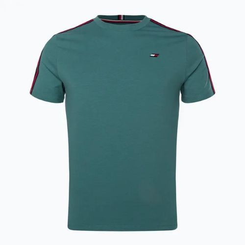 Мъжка тренировъчна тениска Tommy Hilfiger Textured Tape green