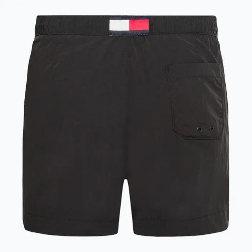 Мъжки къси панталони за плуване Tommy Hilfiger Medium Drawstring black