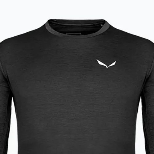 Мъжка риза за трекинг Salewa Puez Melange Dry black out melange