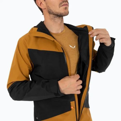Мъжко дъждобранно яке Salewa Puez GTX 2L golden brown/0910