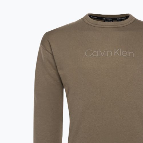 Мъжки пуловер Calvin Klein 8HU сив маслинов суитшърт