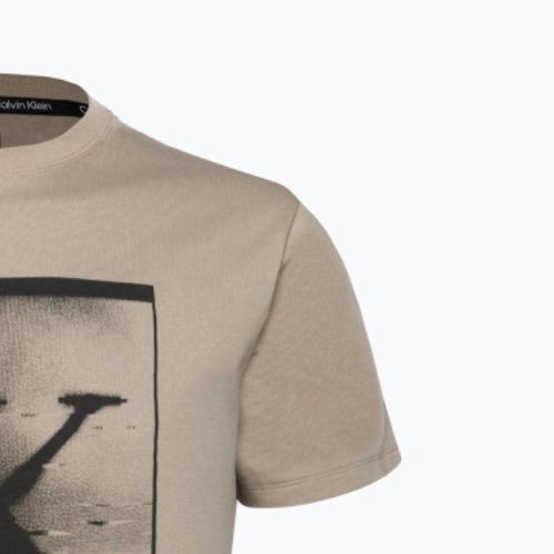 Мъжка зимна ленена тениска Calvin Klein