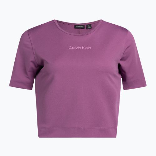 Дамска тениска Calvin Klein Knit amethyst