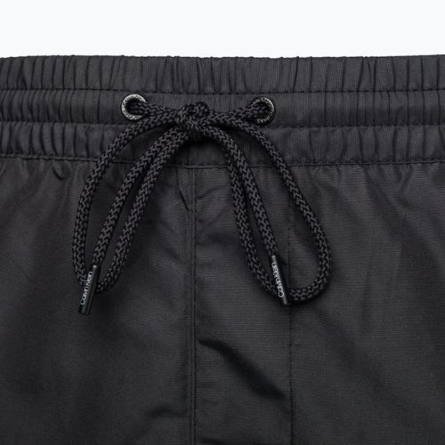 Мъжки къси панталони за плуване Calvin Klein Medium Drawstring black