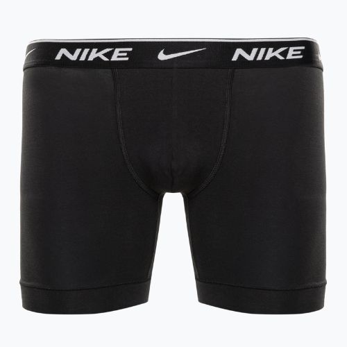 Мъжки боксерки Nike Everyday Cotton Stretch Boxer Brief 3Pk MP1 white/grey heather / black