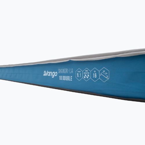 Shangri-La II 10 Двойна самонадуваема постелка cloud grey/sky blue