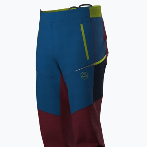 La Sportiva мъжки панталони за трекинг Ikarus sangria/електрическо синьо