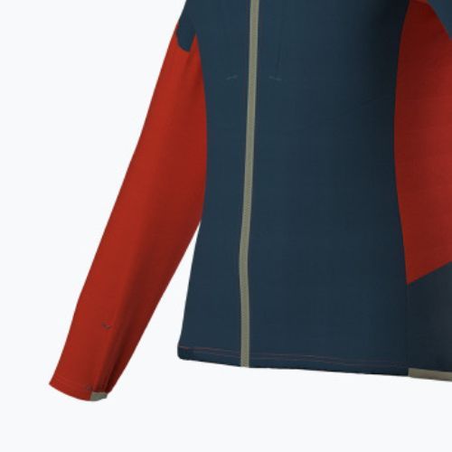 Дамски потник La Sportiva Session Tech Hoody storm blue/cherry tomato trekking sweatshirt