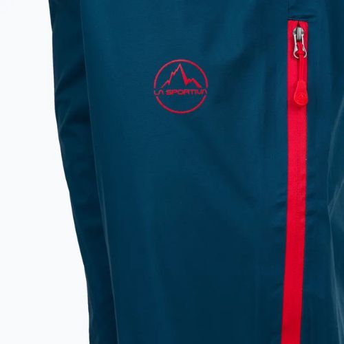 Дамски туристически панталон с мембрана La Sportiva Crizzle EVO Shell storm blue/cherry tomato