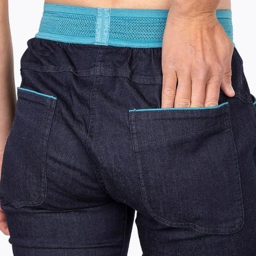 Дамски туристически панталони La Sportiva Miracle Jeans jeans/topaz