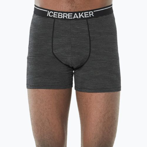 Мъжки термални боксерки Icebreaker Anatomica gritstone hthr