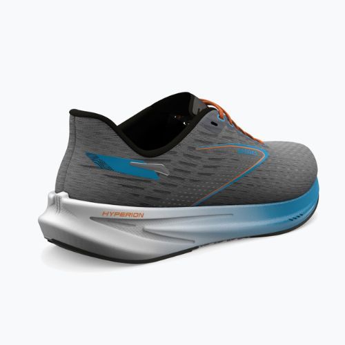 Мъжки обувки за бягане Brooks Hyperion сиво/атомично синьо/кафяво