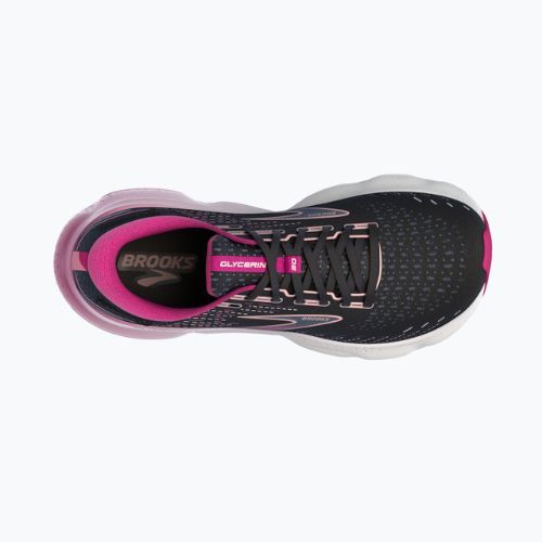 Дамски обувки за бягане Brooks Glycerin 20 black/fuchsia/linen