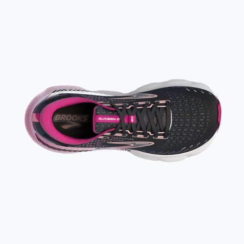 Дамски обувки за бягане Brooks Glycerin GTS 20 black/fuchsia/linen