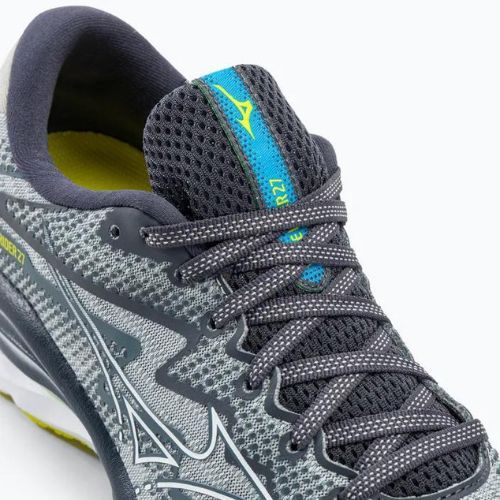 Мъжки обувки за бягане Mizuno Wave Rider 27 pearl blue/white/bolt2neon