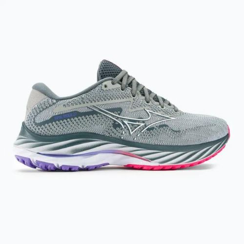 Дамски обувки за бягане Mizuno Wave Rider 27 pearl blue/white/highvpink