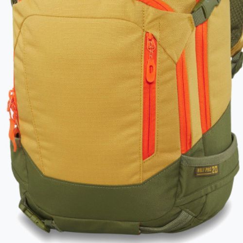 Дамска раница за сноуборд Dakine Heli Pro 20 l mustard seed