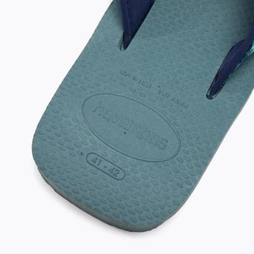 Мъжки джапанки Havaianas Surf Material silver/blue