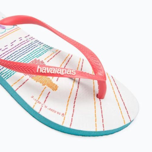 Джапанки Havaianas Slim Local Soul Ibiza за жени червено/синьо/оранжево