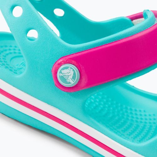 Детски сандали Crocs Crockband pool/candy pink