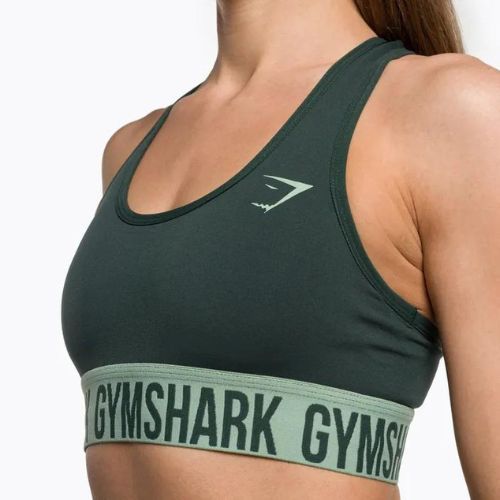 Gymshark Fit Sports зелен фитнес сутиен