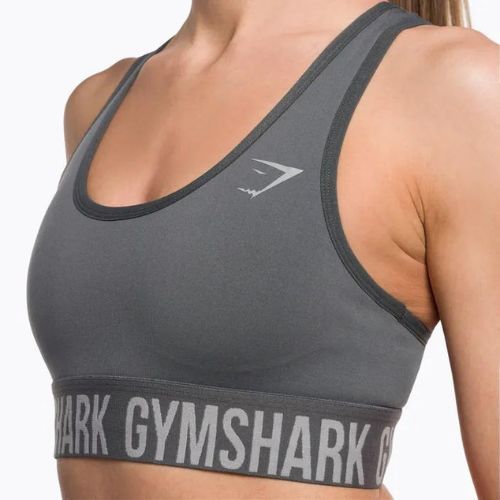 Gymshark Fit Sports сив фитнес сутиен