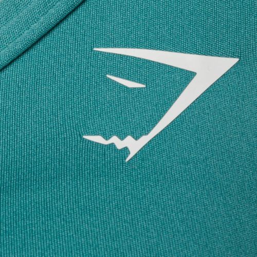 Gymshark Ruched Training Спортен сутиен fauna teal fitness